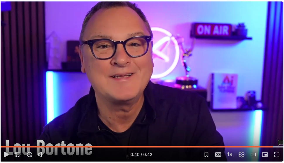 LouBortone testimonial for Virtual Bookkeeping client over 20 years highly recommends
