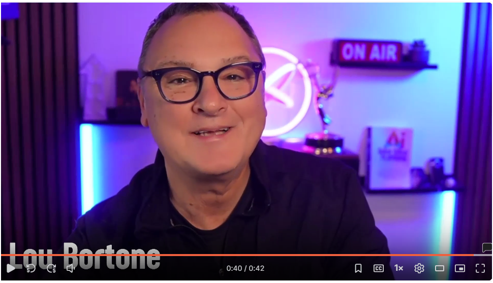 LouBortone testimonial for Virtual Bookkeeping client over 20 years highly recommends